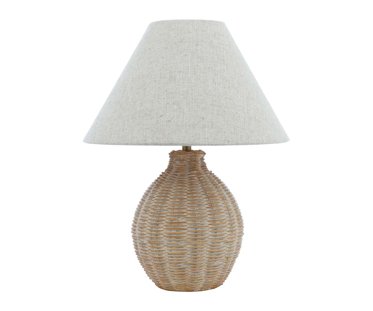 Rattan Weave Table Lamp