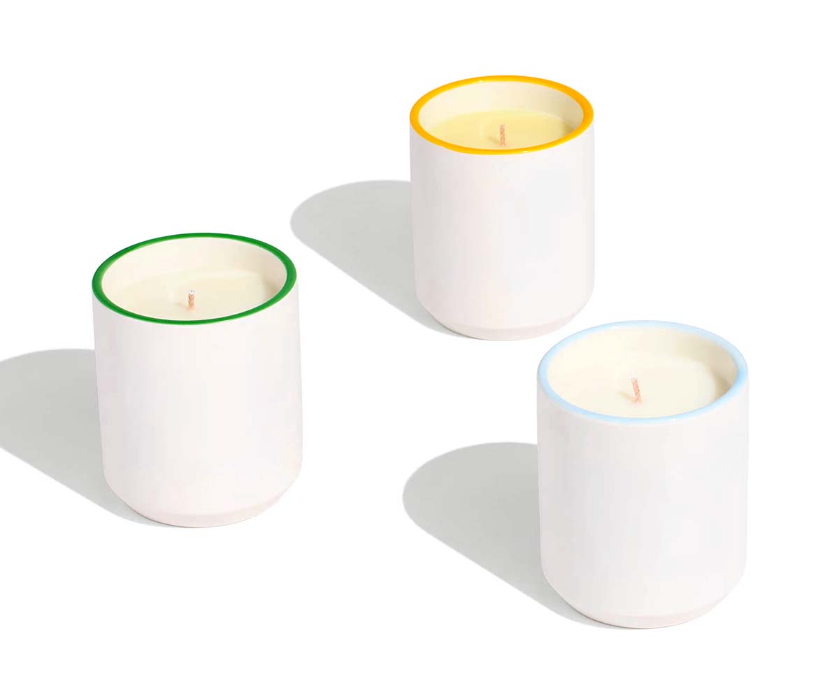 Soy Wax Scented Candle Trio