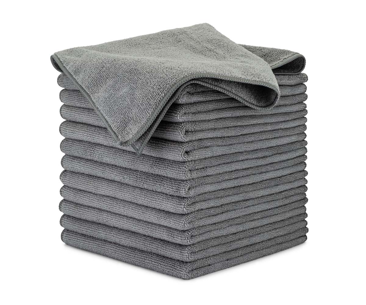 Microfiber Cleaning Cloth Set (12-Pack)