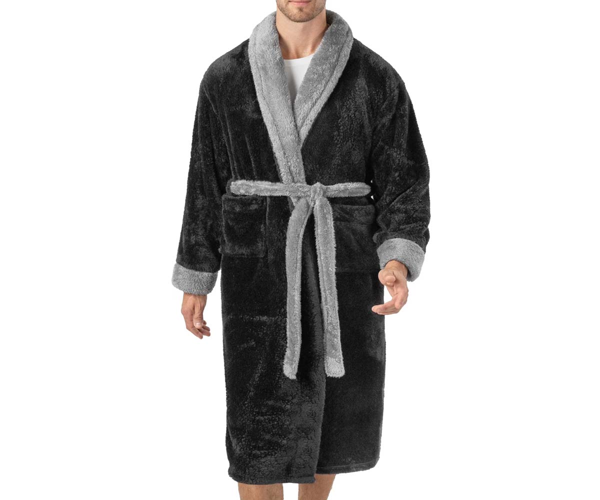 Plush Fleece Bathrobe (Unisex)